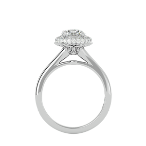 Anillo de Compromiso de Diamante Solitario de Laboratorio de Lujo, 1ct 2ct D VVS Redondo, Anillo de Joyería de Oro Sólido de 10k - Product Image 5