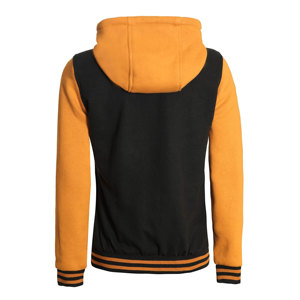 Customized Design Hooded Letterman <b>Jacket</b> <b>Women</b> Highschool Baseball <b>Bomber</b> <b>Lightweight</b> Winter Breathable Dyed Windproof - Product Image 4