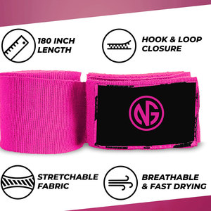 Professional Made Lightweight Boxing Hand Wraps Custom <b>Designs</b> Best Quality Weightlifting Gym Hand Wraps - Product Image 4