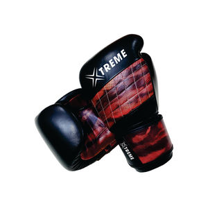 Gants de boxe en cuir Xtreme unisexes personnalisables, paume respirante, fermeture auto-agrippante, emballage personnalisé, entraînement de kick-boxing - Product Image 2