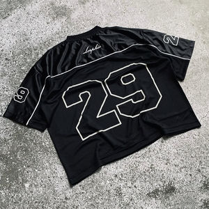 Camiseta de fútbol de gran tamaño de poliéster duradero para hombres - Product Image 3