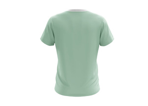 Camisetas de hombre 100% algodón personalizadas al por mayor, ropa de calle alta unisex de talla grande, camisetas de tela de algodón en blanco - Product Image 5