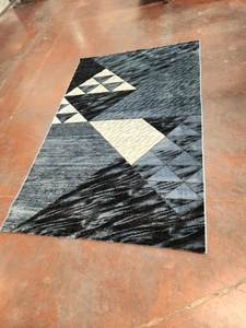 Alfombra Turca Adiva de Poliéster, Tejida a Máquina, Jacquard, de Pelo Alto, Acolchada, Reversible, Lavable, Antideslizante y Resistente a las Manchas para el Hogar - Product Image 1
