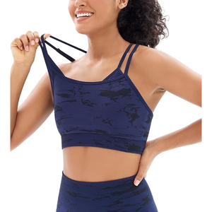 Alta fabricación Mujeres Gimnasio Venta directa de fábrica Alta calidad Impresión personalizada Peso ligero Mujeres Yoga Set Leggings - Product Image 3