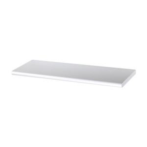 Mensola Decorativa Bianca 100x25x2,5 cm - Product Image 1