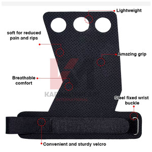 Cao cấp tay Grips cử tạ Palm bảo vệ phòng tập thể dục găng tay Pull UPS Crossfit thể hình Tập Thể Dục Đào Tạo quả tạ tập luyện - Product Image 3