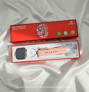 Montre connectée Watch 10 Mini Pro avec moniteur de fréquence cardiaque, fitness, écran tactile, résistante à l'eau, Android, alarme - Product Image 1