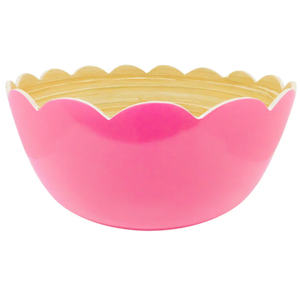 New Arrival High Quality Scalloped Spun <b>Bamboo</b> Lacquer <b>Bowl</b> Sustainable Reusable <b>Bamboo</b> Fruit <b>Bowls</b> - Product Image 5