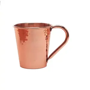 Stylish Copper <b>Mug</b> Elegant Modern Finish Handmade Drinkware for Wedding Party Home Villa Hotel and Bar - Product Image 3