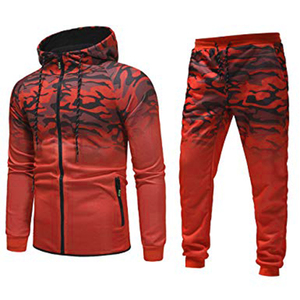 Trajes Deportivos de Alta Calidad Estilo Camuflaje, Nuevos Trajes Deportivos Rojos Totalmente Sublimados para Adultos, Invierno para Hombre, Impresión de Logotipo Personalizado - Product Image 1