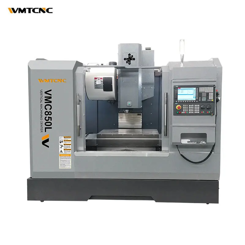 WMTCNC-centro de mecanizado Vertical de Metal, 5 ejes, VMC850L, para fresado, China