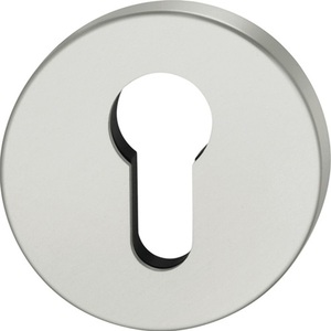 Aluminium Round Key Rosette Pair 12 1735 Escutcheon 7mm Thickness Furniture <b>Hardware</b> (50mm Hole Size) - Product Image 1