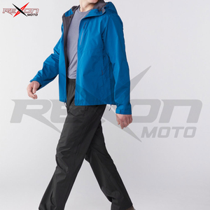 เสื้อแจ็คเก็ตกันฝนสำหรับกิจกรรมกลางแจ้งแบบใหม่ กันน้ำ ระบายอากาศได้ดี ผ้า 3 ชั้น ผ้าฝ้าย/โพลีเอสเตอร์ ผ้าแคนวาส เสื้อแจ็คเก็ตเดินป่าแบบยูนิเซ็กซ์ สำหรับกิจกรรมกลางแจ้ง - Product Image 6
