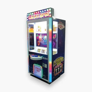 Máquina de Juego de Premios Lucky Spin, Aceptador de Monedas y Billetes de Plástico para Arcade, 6+ Años, Idioma Español, Operado con Monedas, con Luces Intermitentes - Product Image 3