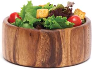 ชามไม้อะคาเซียแบบตรงด้านผู้ผลิตสำหรับผลไม้ขายส่ง - Product Image 3