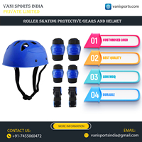 Ensemble de protections pour les coudes et les genoux pour enfants, personnalisable, léger, réglable, en mousse, protection de base, respirant, logo personnalisé