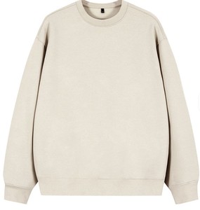 Sweat-shirt à col rond en coton de haute qualité pour hommes, pull unisexe ample décontracté avec logo personnalisé pour l'automne - Product Image 5