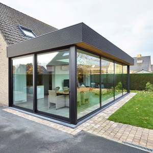 Precio DE FÁBRICA DE EXPORTACIÓN DE China, gran oferta, pérgola de aluminio motorizada de gama alta personalizada de alta calidad, terraza acristalada moderna para exteriores - Product Image 4