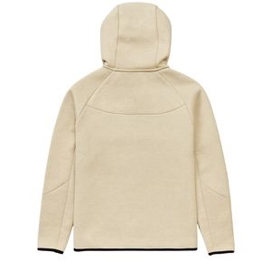 Veste à capuche zippée intégrale en polaire technique pour homme, couleur ivoire, légère, chaude, vêtements de sport d'entraînement, vêtements de sport haut de gamme - Product Image 2