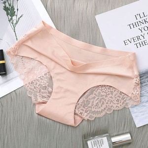 Conjunto de Ropa Interior Sexy para Mujer, de Nailon y Elastano, sin Costuras, Sujetador sin Varillas y Braguita de Bikini, de Talle Bajo, Secado Rápido y Transpirable - Product Image 4