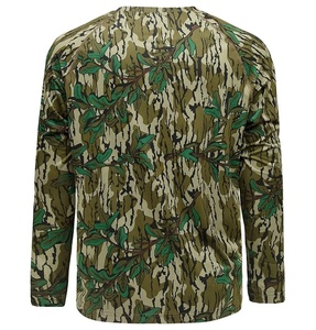 High Quality Custom Camo <b>Shirts</b> Vintage Slim Fit Sport Gym Performance Quick Dry Breathable Tactical Uniform <b>Camouflage</b> - Product Image 4
