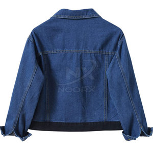 Low Moq Mujeres Jeans Chaquetas Transpirable Mujeres Jeans Chaquetas Diseño personalizado Mujeres Jeans Chaquetas - Product Image 2