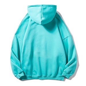 Sweat-shirts à capuche en coton confortable à fermeture éclair unie, col rond, manches longues, patchwork - Product Image 6
