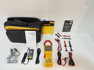 FLUKES 345 Medidor de pinza de calidad de energía con cables y accesorios (Probado) Nuevo - Product Image 5