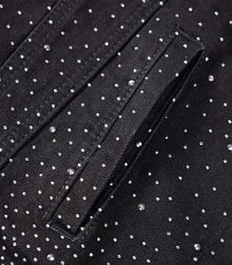 Vestes en jean pour hommes sur mesure, col montant, hiver, respirantes, décontractées, vêtements d'extérieur pour hommes, vente en gros OEM, mode - Product Image 5