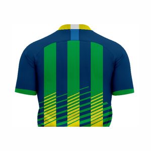 Camiseta de fútbol con logotipo bordado, ropa de calle personalizada, camiseta de fútbol de manga larga Vintage - Product Image 6