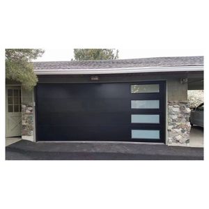Prima House Villa esterno inclinabile 8 x7 9 x8 porte da <span class=keywords><strong>Garage</strong></span> Design <span class=keywords><strong>automatico</strong></span> pieghevole inclinabile porta da <span class=keywords><strong>Garage</strong></span> in lamiera d'acciaio - Product Image 1