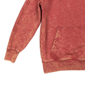 Sudadera con Capucha Extra Grande para Mujer, Estilo Casual de Invierno, Lavado Ácido, Vintage, Gruesa, Transpirable, con Logotipo Frontal, Diseño OEM - Product Image 4