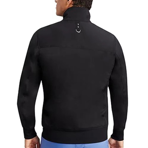 Veste de travail tendance pour infirmiers, haut décontracté pour hommes, veste noire, vêtements de travail, blouses d'infirmière pour hommes - Product Image 3