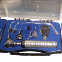Nouveauté 100% ensemble otoscope et ophtalmoscope de haute qualité ensemble de Diagnostic ORL Instruments vétérinaires approuvés ISO CE