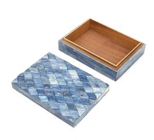 Joyero con incrustaciones de hueso hecho a mano con diseño Floral de nuevo diseño para almacenamiento de joyas - Product Image 6