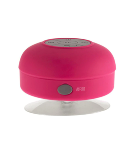 Altoparlante Bluetooth per doccia IPX5 3W Altoparlante portatile impermeabile Bluetooth 5.2 con ventosa rosa - Product Image 2
