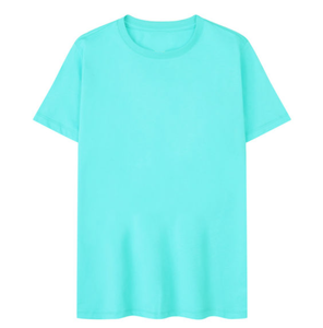 Camiseta personalizada de poliéster y algodón para hombre de calidad superior, camiseta sólida duradera en blanco, camiseta pesada de gran tamaño con cuello redondo - Product Image 4