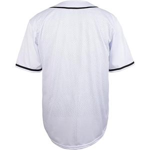 Camisetas de Béisbol Retro de Malla Transpirable de 260 g/m² con Botones Sublimados de Nuevo Diseño para Hombre - Product Image 5