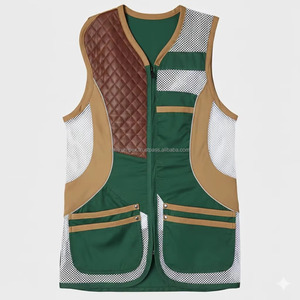 Gilet d'extérieur léger en maille REHEXIMPEX avec logo personnalisé pour la chasse, la pêche et l'entraînement au tir - Product Image 1