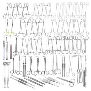 Ensemble de chirurgie moyenne Instruments chirurgicaux 78 pièces pour usage médical Kit complet de chirurgie générale Ensemble de chirurgie mineure - Product Image 6