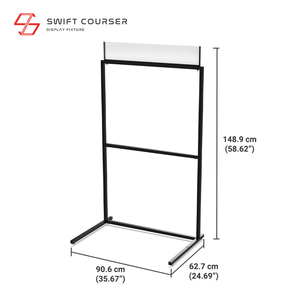 Exhibidores de Metal Modernos para Zapatos y Pantuflas, con Soporte para Colgar, para Tiendas de Calzado - Product Image 2