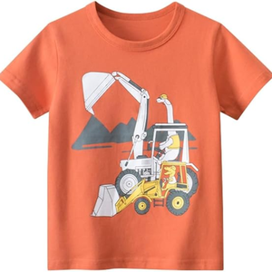 Budget amical enfant en bas âge garçon tricoté coton t-shirt personnalisé Applique Boutique vêtements été enfants garçon vêtements chemises - Product Image 6