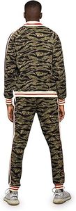 Chándal Deportivo Unisex Estampado de Tigre, Estilo Hip Hop, Manga Larga, Peso Medio, Transpirable, Poliéster y Algodón, Servicio OEM, Invierno - Product Image 3