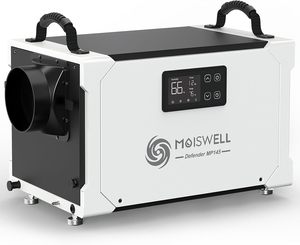 Déshumidificateur Moiswell New 145 Pints avec tuyau de drainage de 16,5 pieds |   Energy Star Commercial pour les <span class=keywords><strong>sous</strong></span>-sols et les caves - Product Image 1