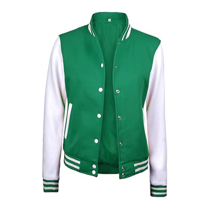 Ropa de calle de manga larga de alta calidad, chaquetas universitarias con estilo para mujer, chaquetas con letras, chaquetas de béisbol con hombros descubiertos - Product Image 6