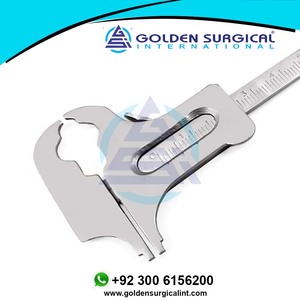 Calibre dentaire en métal, acier inoxydable, instruments de laboratoire, jauge orthodontique dentaire, instruments endodontiques - Product Image 3