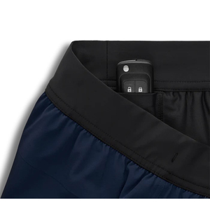 2024 nouveau short de Fitness bleu marine de haute qualité confortable ceinture élastique court Polyester solide durable Shorts de gymnastique pour - Product Image 5