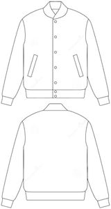 Veste universitaire personnalisée de haute qualité taille XL pour les jeunes femmes marron or-blanc Design réversible hiver laine nylon coque toile - Product Image 3