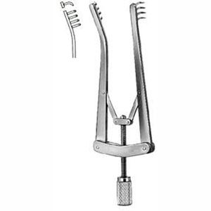 Joll ไทรอยด์ retractor กับ2ตัวเองรักษา2 Pincher ใบมีดพื้นฐานของเครื่องมือผ่าตัด - Product Image 4