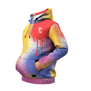 Pull à capuche surdimensionné pour hommes, mode décontractée, sweat à capuche oem de meilleure qualité, sweat à capuche à sublimation joker, 2025 - Product Image 4